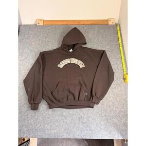 Vintage Russell Athletic Illinois Hoodie Men’s Size XL Brown Pullover